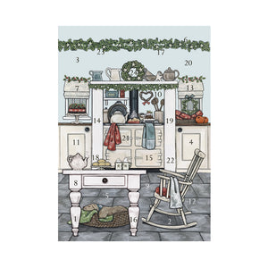 Christmas Kitchen Advent Card