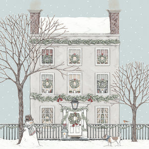 'Christmas Townhouse' eight luxury Christmas cards
